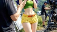 Dragon Ball Kid Goku & Bulma悟空とブルマが七つの玉を集め神龍を召喚