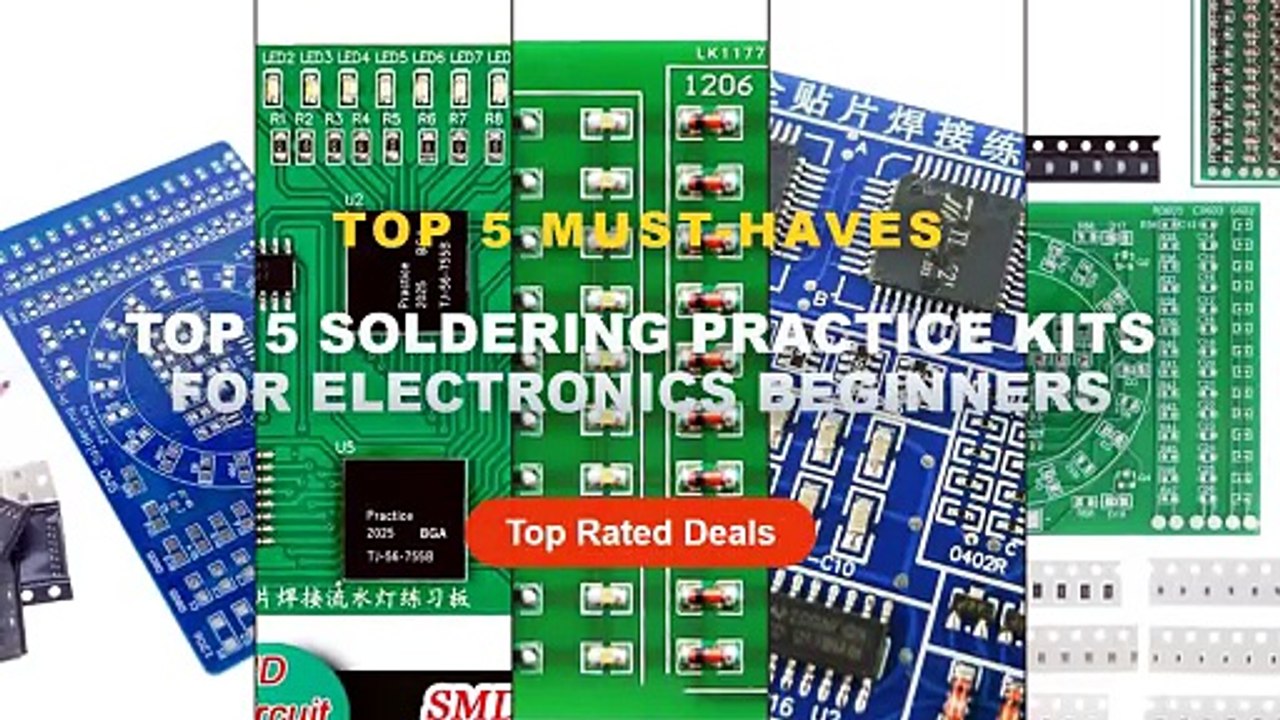 Top 5 Best Top 5 Soldering Practice Kits For El...