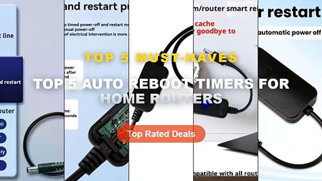 Amazing Top 5 Auto Reboot Timers For Home Route...