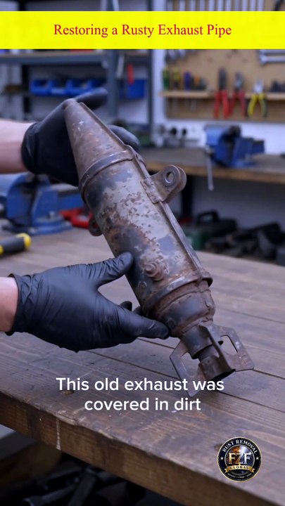 Restoring a Rusty Exhaust Pipe