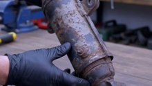 Restoring a Rusty Exhaust Pipe