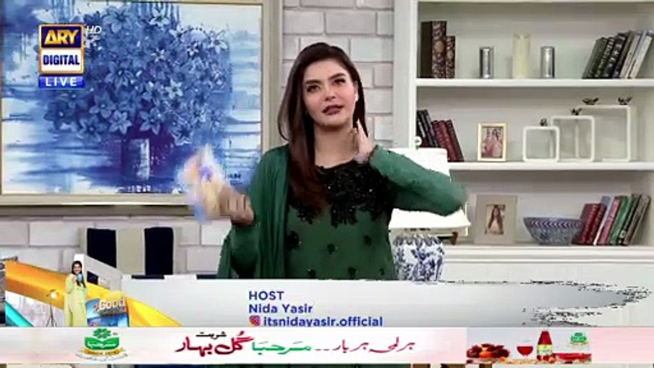 Good Morning Pakistan - Laila Zuberi - Hina Riz...