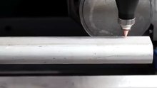 *CNC Laser Cutting Metal Pipe 🔥 Satisfying Sparks #Shorts #CNC #LaserCutting #dailymotion