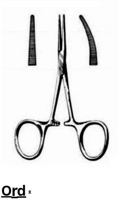Artery forceps  reek