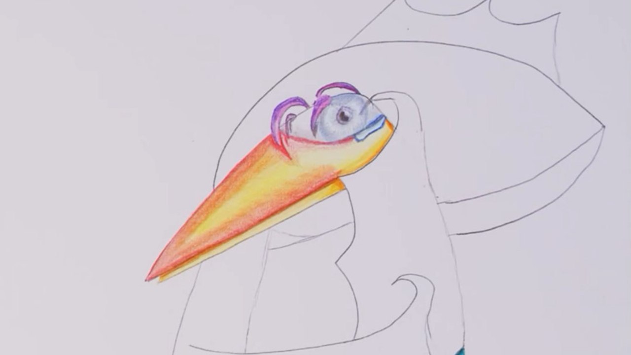 Pure Relaxation: Drawing a needed Hug Part 1 with Colored Pencils