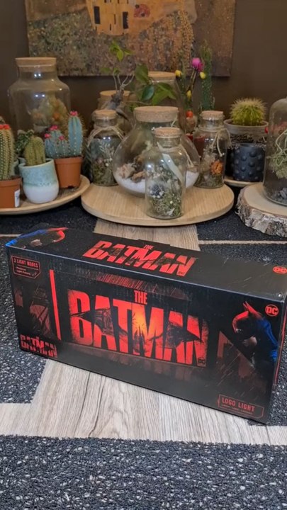 Unboxing Lampe Batman