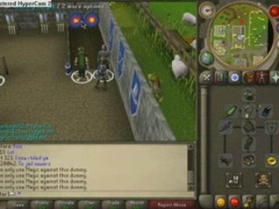 Runescape Tranning Area