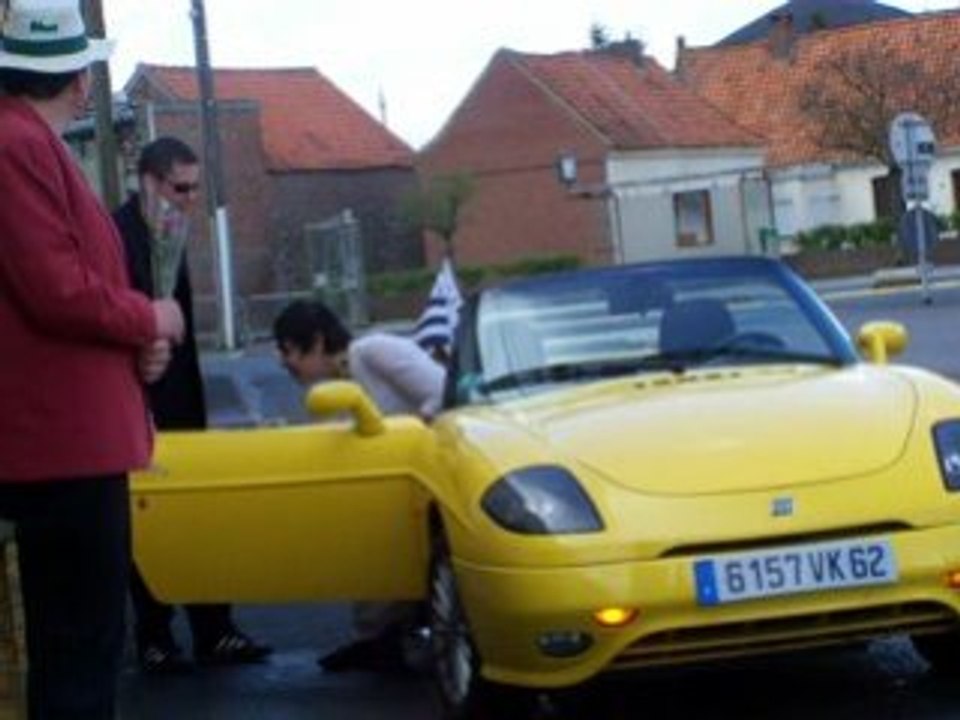arrivé de la  marié