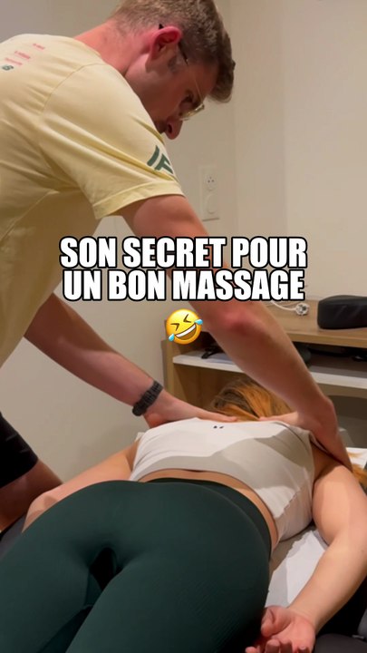 🤣 le secret pour faire un bon massage