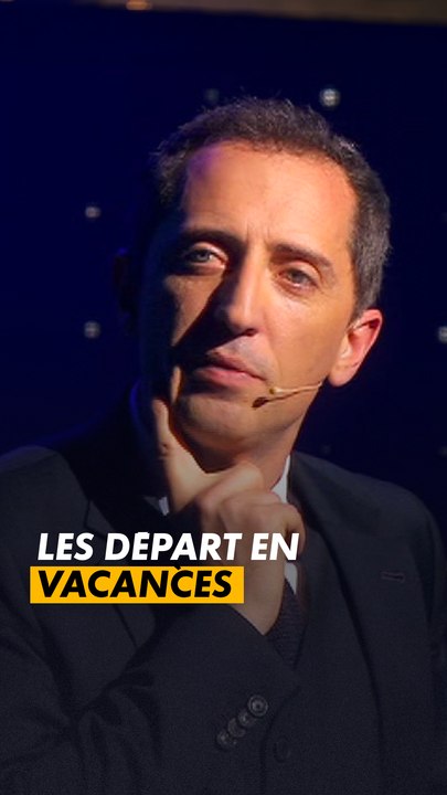 Gad Elmaleh - Le départ en vacances