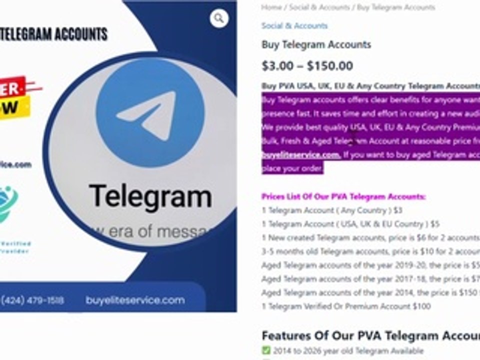 The Comprehensive Guide to Buying Telegram Account
