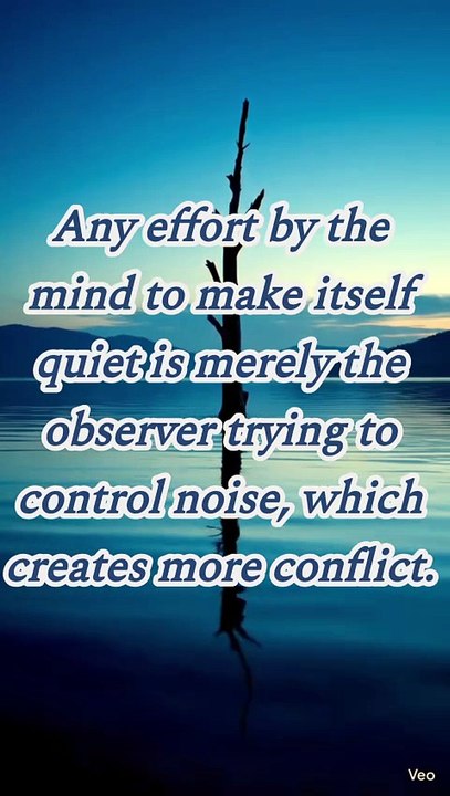 Krishnamurti,Stillness,Teachings,Topics