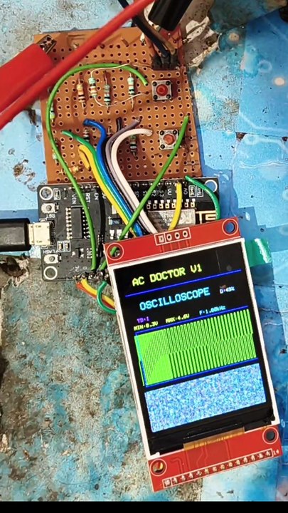 ESP8266 Oscilloscope | DIY Mini Oscilloscope for Electronics Repair
