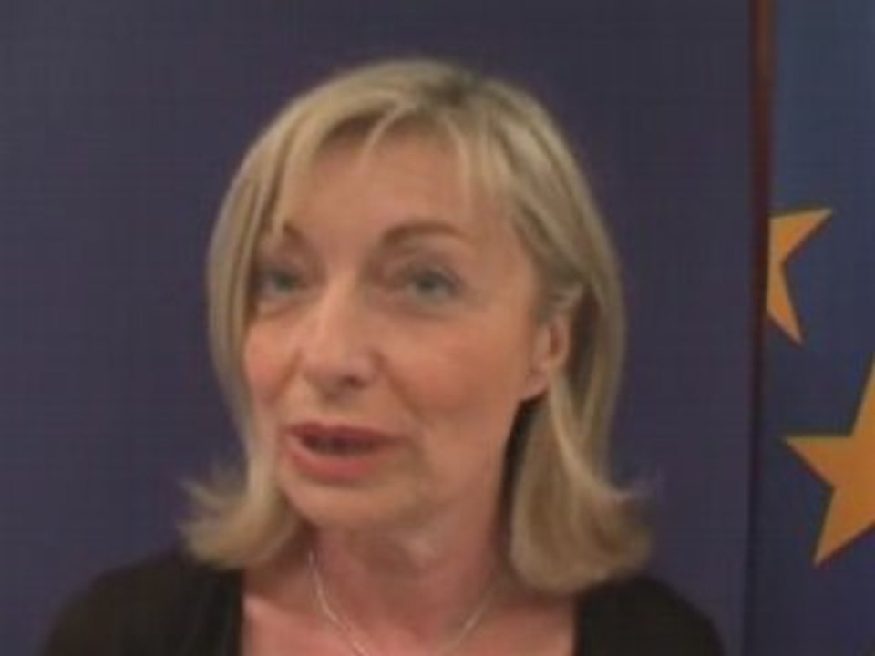 Françoise Grossetête à l'Atelier Europe