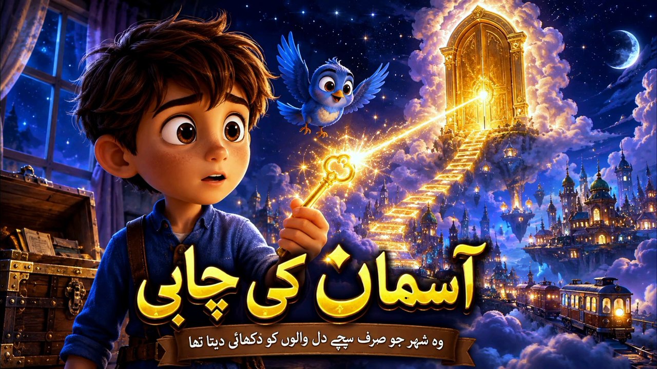 The Golden Key Family Story | 3D Animated Story
