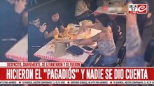 Escrachados: escaparon de un bar tras comer y beber por 300 mil pesos
