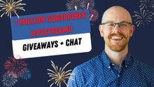 1 Million Subscriber Livestream!! Giveaways + Chat