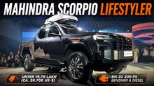 Mahindra Scorpio Lifestyler: Günstiger Pickup startet 2027 durch