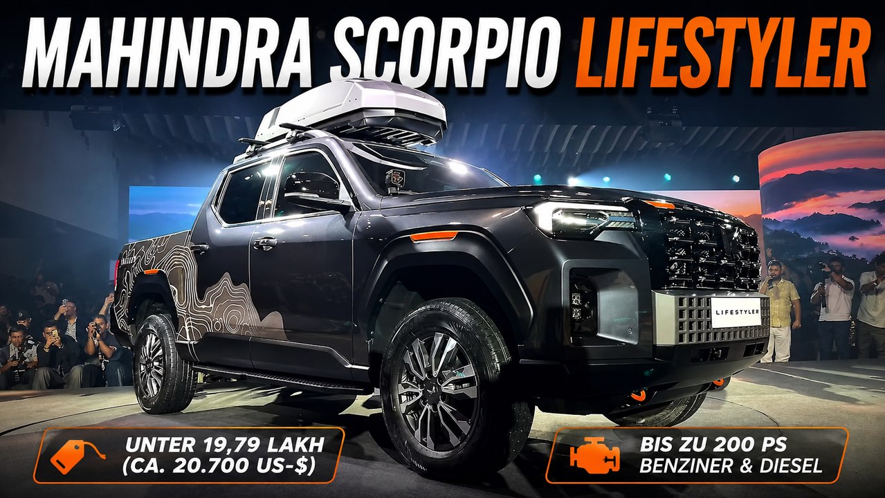 Mahindra Scorpio Lifestyler: Günstiger Pickup startet 2027 durch