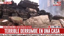 Explosión en central eléctrica provoca impresionantes derrumbes de casas