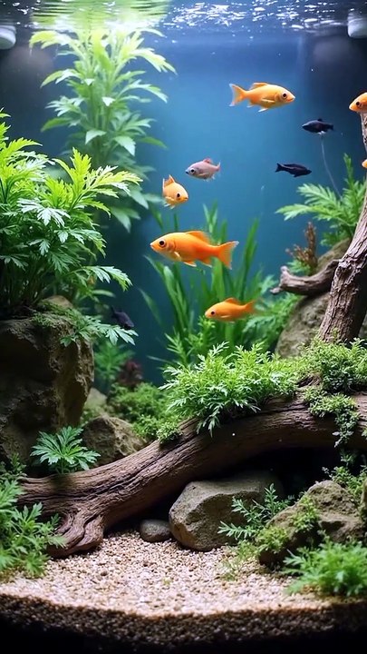 Aquascape aquarium plant