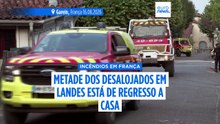Incêndio no sudoeste de França: com fogo estabilizado, habitantes regressam a casa