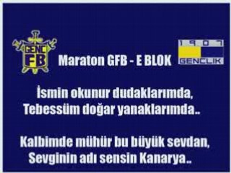 GFB 2008/09 Yeni Beste - İsmin Okunur