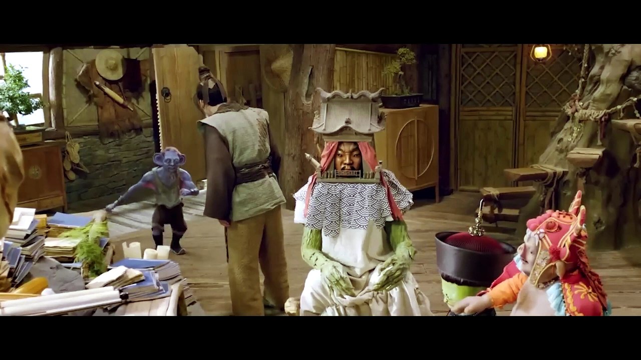 Jackie Chan in Warrior of Magic World
