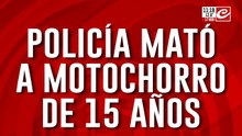 Policía se resistió a un robo y mató a balazos a joven motochorro