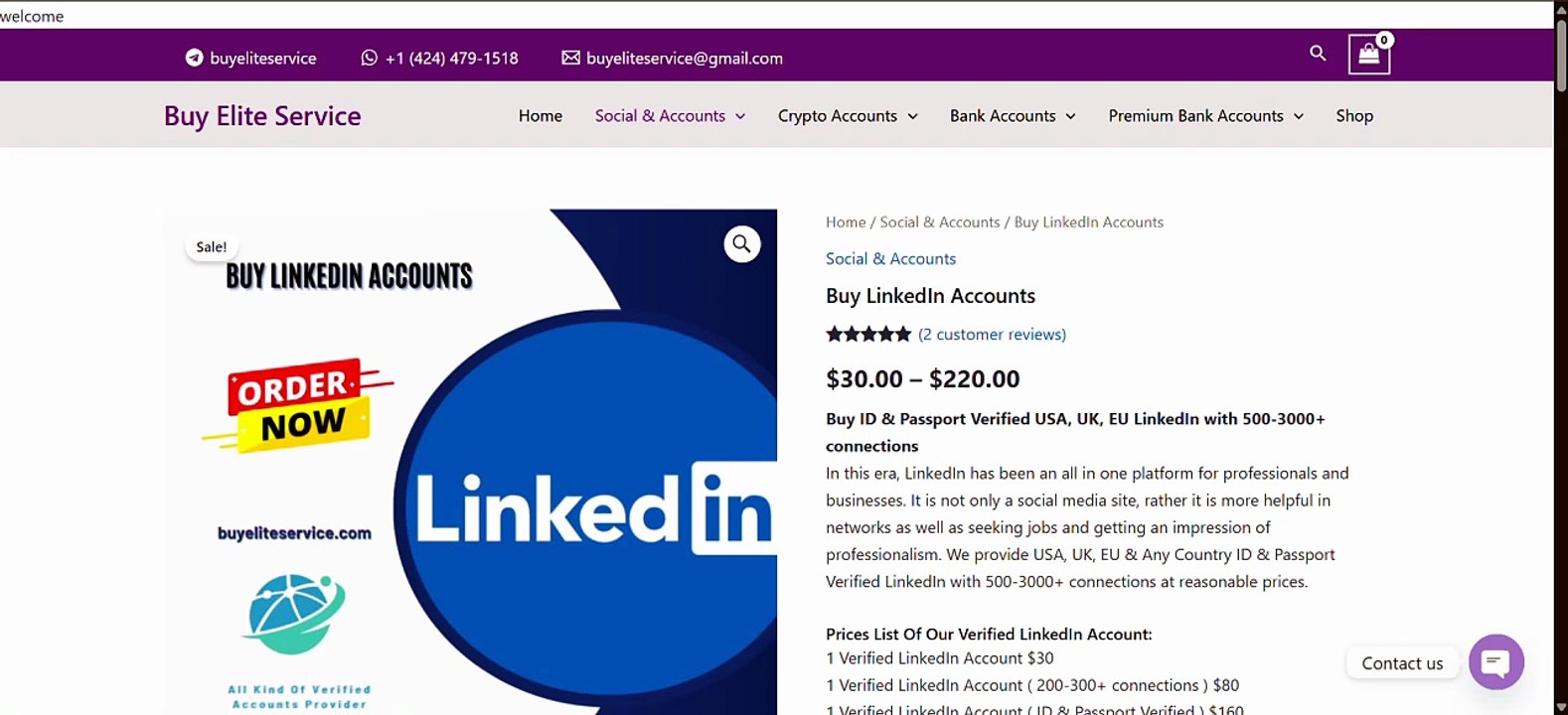 Buying LinkedIn accounts aged 2020 or older : r/freelancing