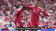 Van Dijk urges Liverpool to be patient with Jacquet and Araujo