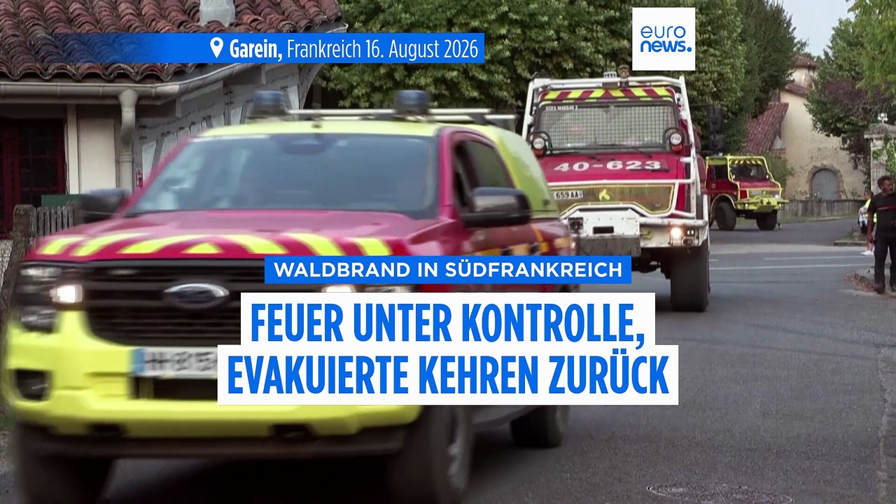 Feuer-Hölle in Südfrankreich: Erste Bewohner dürfen zurück