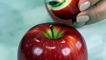 Mini Candy Apple 🍎🍭😍 | Tiny Caramel Apple Making #Shorts #fruits #viral