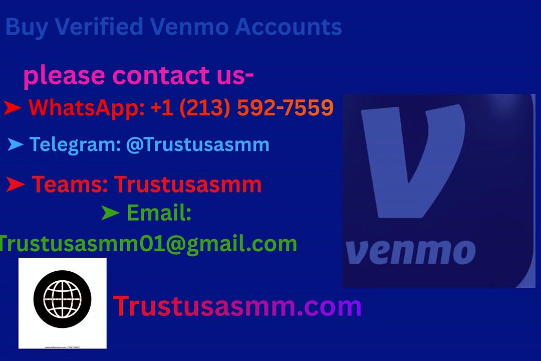 Buy Verified Venmo Account - No.1 Best Site & Full Verified