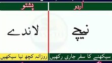 Learn Pashto in Urdu | Lesson # 79
