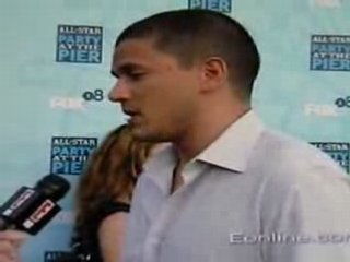 Wentworth Miller at E!Online, TCA Press Tour July 2008