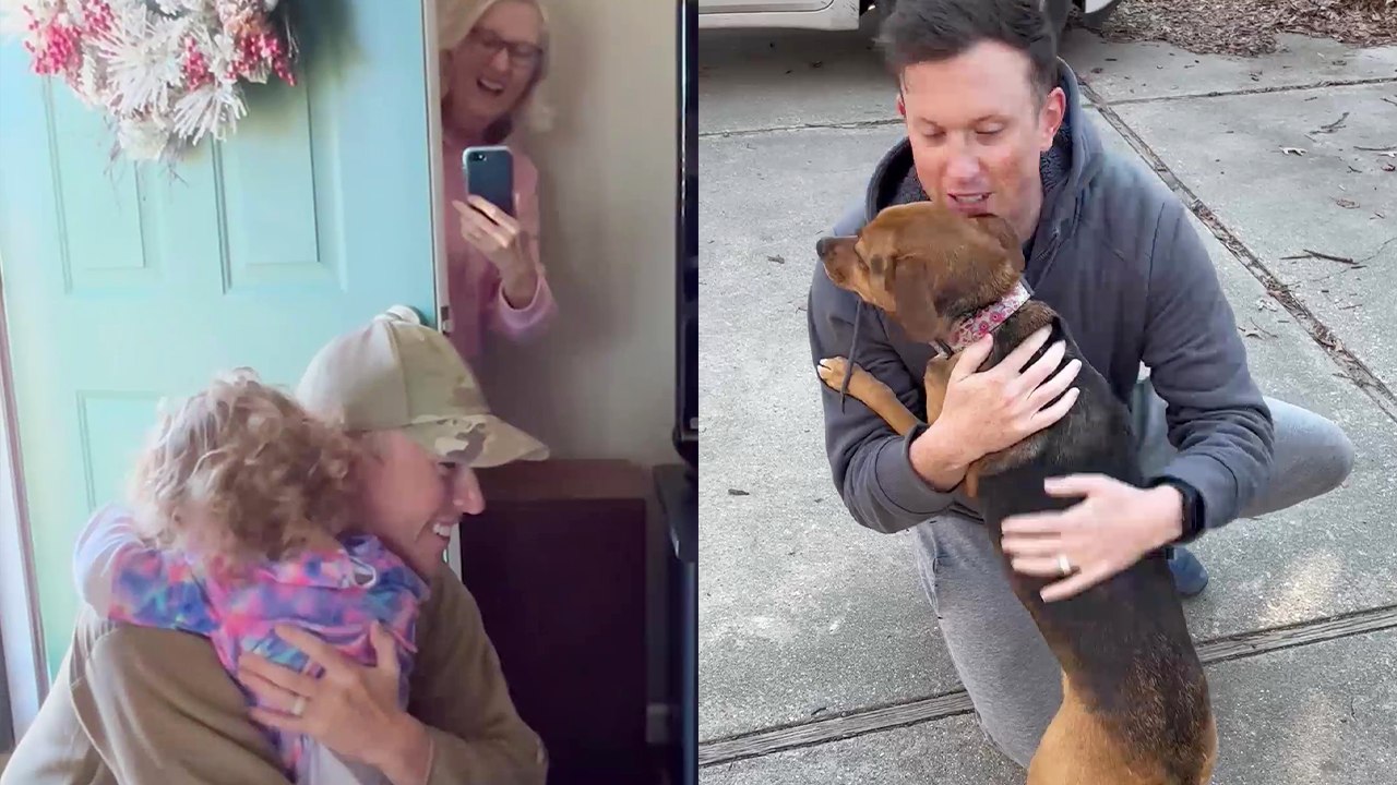 Technical Sergeant's Heartwarming Reunion with Family After Six-Month Deployment
