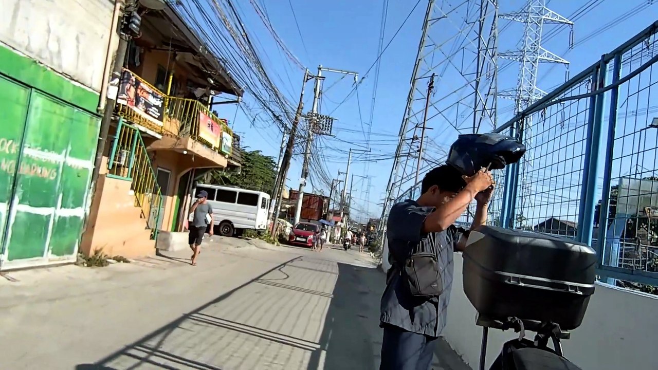 Transmission Tower on Que Balag Stret in Valenzuela City in the Philippines