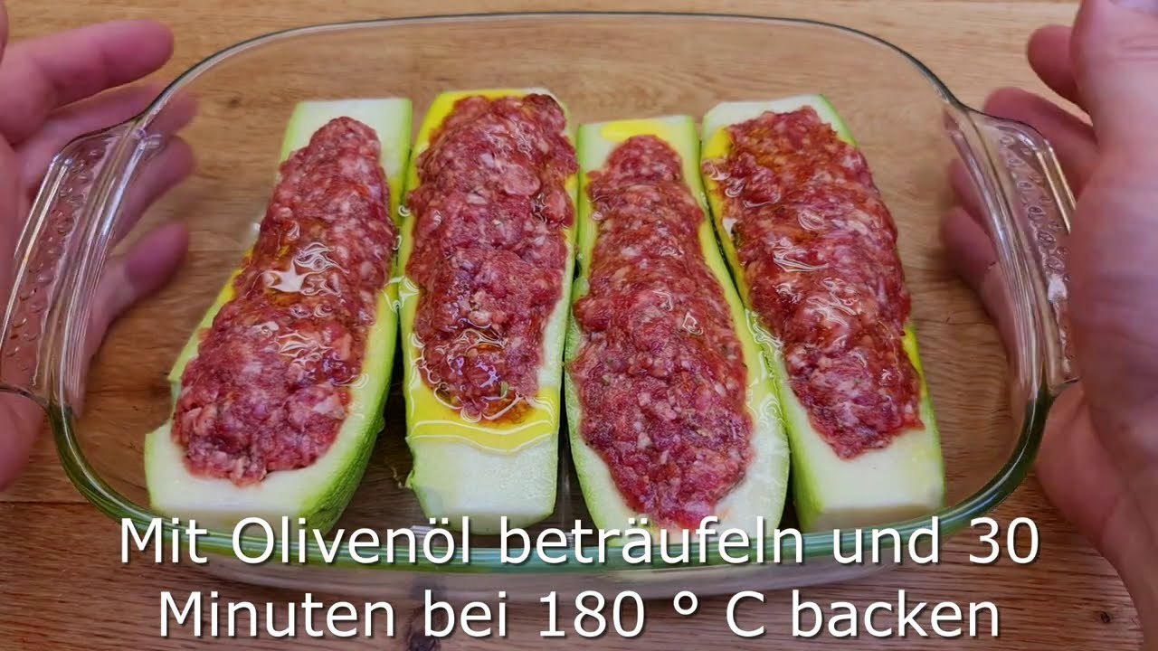Rezept für ein köstliches und einfaches Zucchini, einfach, schnell und lecker