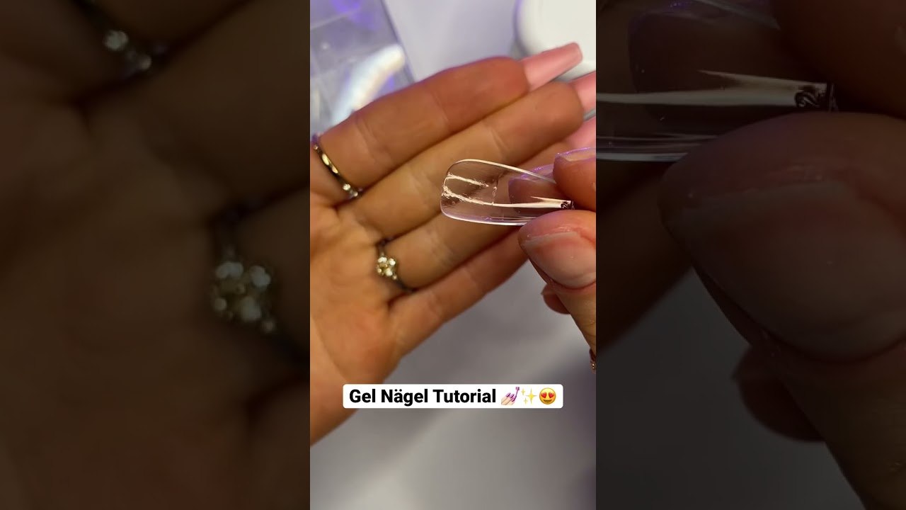 Step by Step Gel Nägel Zuhause 💅🏻✨ #shorts #nails #gelnails #gelx #gelxnails