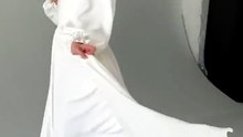 Chiffon Fall Wedding Dress- Long Sleeve Renaissance Style - Etsy Pakistan