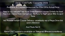 (Courseslibrary.com)Zarak – Cold Traffic Copywriter 2026