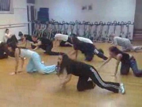 Extrait d'un cours danse de ragga