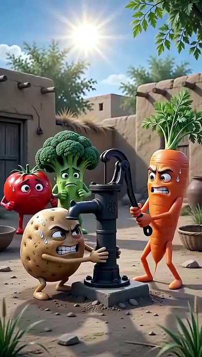 #Vegetable fighting dubbed in urdu #