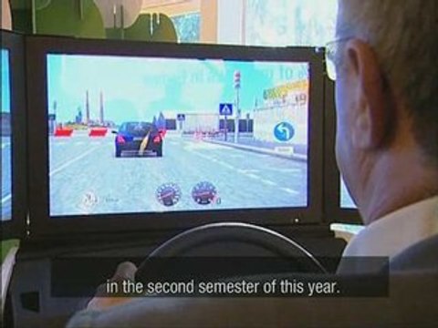 Renault présente son simulateur d'éco-conduite