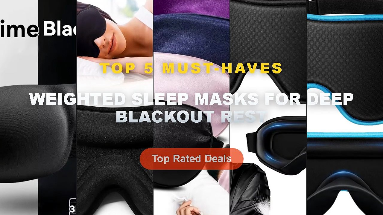 Best Weighted Sleep Masks For Deep Blackout Rest on AliExpress | Review - Eye Mask for Sleep Eye Sleeping Masks for Wome...