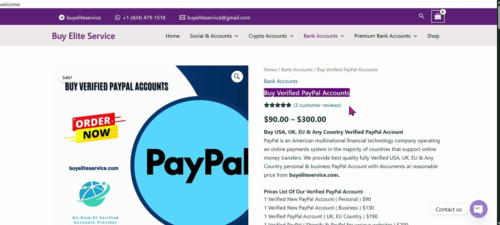 Re: Buy Verified Paypal Accounts - with Documents.