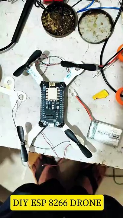 How to make drone using esp8266