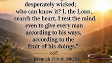 Good Morning Prayer | Lord, Search My Heart & Lead Me in Your Ways