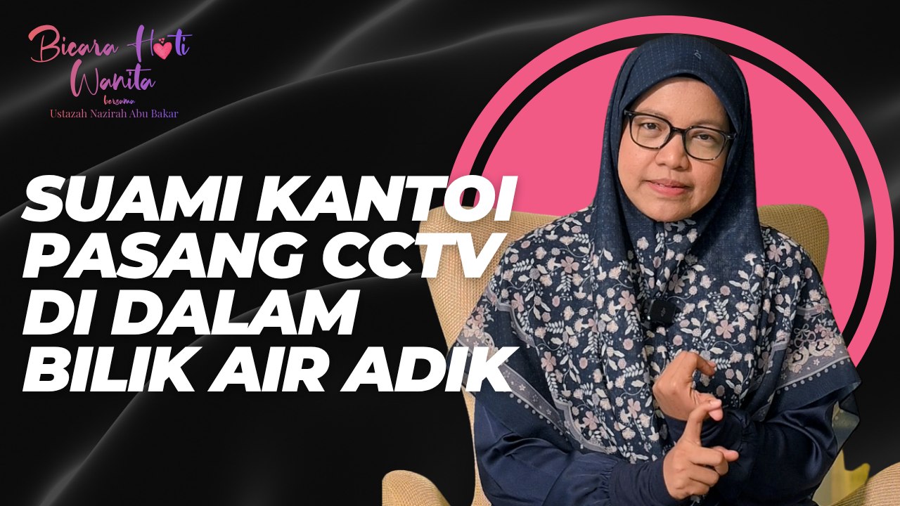 Suami Kantoi Pasang CCTV Di Dalam Tandas Adik